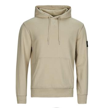 Calvin Klein Jeans  BADGE HOODIE  Mikiny Béžová