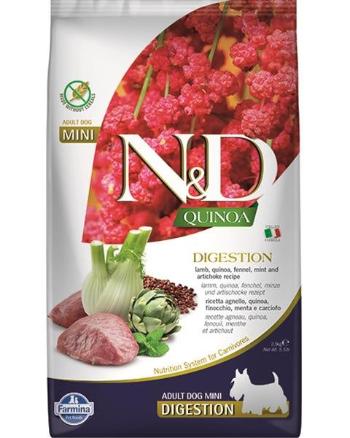 Farmina N&D dog QUINOA (GF) adult mini, digestion, lamb 2,5kg