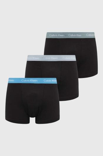 Boxerky Calvin Klein Underwear 3-pak pánske, čierna farba, 0000U2662G