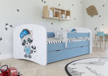 Detská posteľ Ourbaby Racoon Blue 160x80 cm