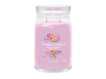 Yankee Candle Aromatická sviečka Signature sklo veľké Hand Tied Blooms 567 g