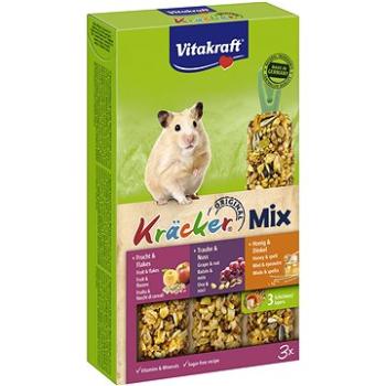 Vitakraft pochúťka pre škrečky Kräcker Mix med hrozno ovocie 3 ks (4008239250889)