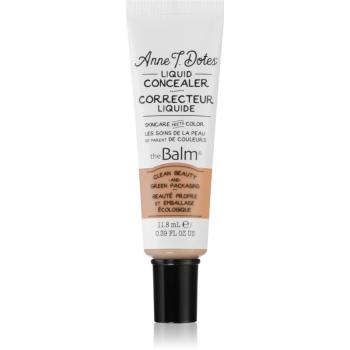 theBalm Anne T. Dotes® Liquid Concealer tekutý korektor pre plné krytie odtieň #28 Warm Medium 11,8 ml