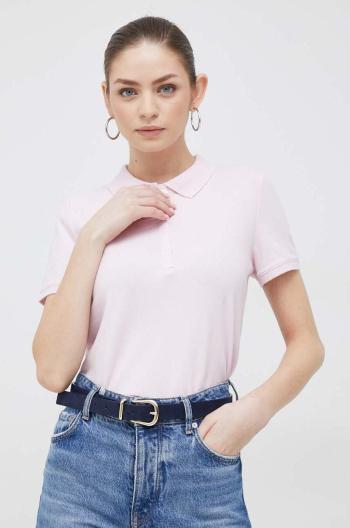 Tričko GAP dámsky, ružová farba
