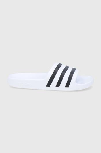 Šľapky adidas Adilette Aqua F35539.D dámske, biela farba