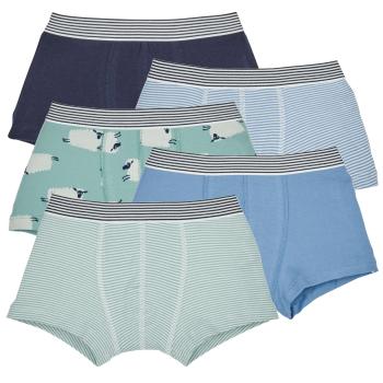 Petit Bateau  LOT BOXER X5  Boxerky Viacfarebná