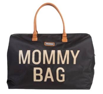 CHILDHOME Prebaľovacia taška Mommy Bag Big Black Gold