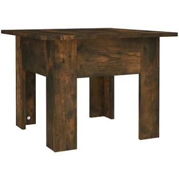 SHUMEE Konferenčný stolík dymový dub 55 × 55 × 42 cm drevotrieska, 813068