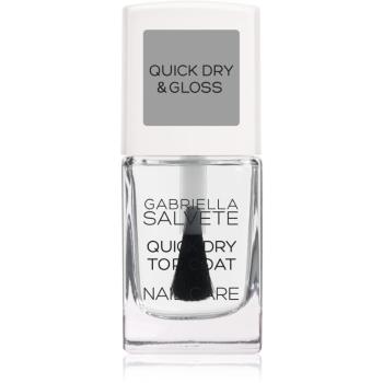 Gabriella Salvete Nail Care Quick Dry & Gloss rýchloschnúci vrchný lak 11 ml