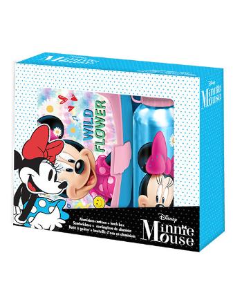 Euroswan Set box na desiatu + fľaša - Minnie Mouse