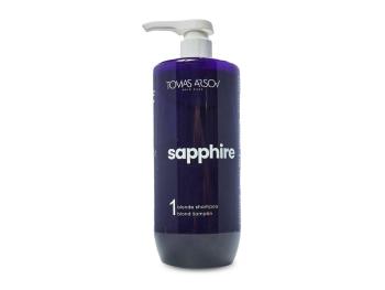 Tomas Arsov Šampón pre blond, odfarbené a melírované vlasy Sapphire (Blonde Shampoo) 1000 ml