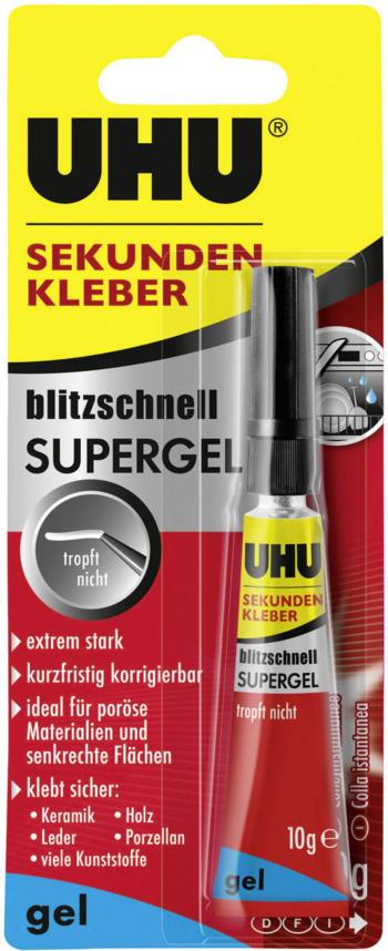 UHU blitzschnell Supergel viacúčelové lepidlo 48720 10 g