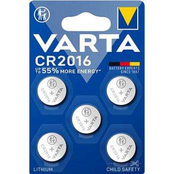 VARTA špeciálna lítiová batéria CR 2016 5 ks (6016101415)