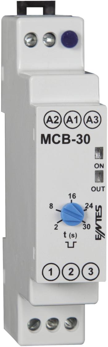 ENTES MCB-30 časové relé monofunkčné 24 V/DC, 24 V/AC, 230 V/AC 1 ks Čas.rozsah: 2 - 20 s 1 prepínací