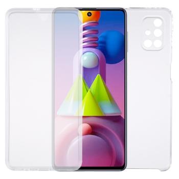 Ochranný obojstranný obal Samsung Galaxy M51 priehľadný