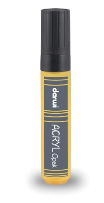 DARWI ACRYL OPAK - Fixa s hrubým hrotom 15 mm 220015752 - oranžová