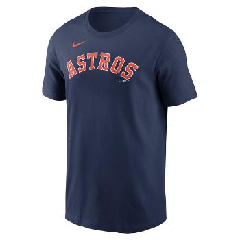 Nike T-shirt Men's Fuse Wordmark Cotton Tee Houston Astros midnight navy - M