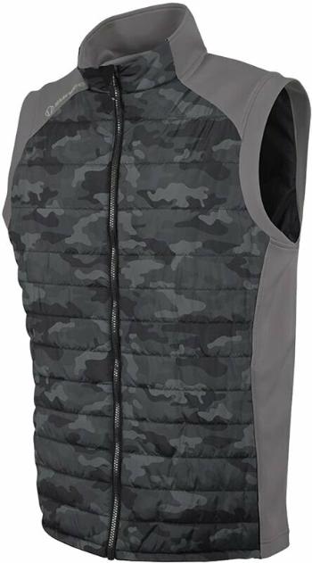 Sunice Mens Hamilton Thermal Hybrid Vest Charcoal Camo/Charcoal XL