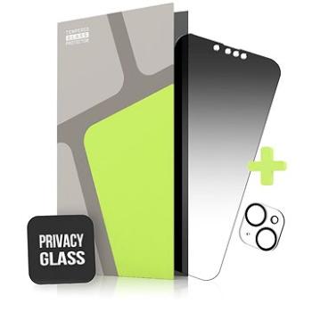 Tempered Glass Protector na iPhone 14, Privacy Glass + sklo na kameru (Case Friendly) (TGS-IP14-03)
