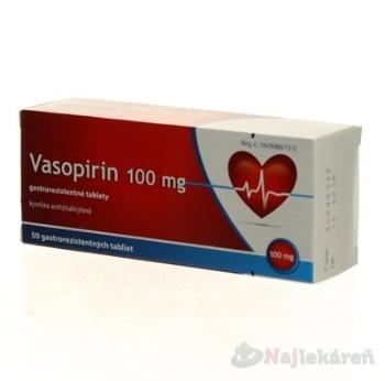 Vasopirin 100 mg tbl.ent.50 x 100 mg