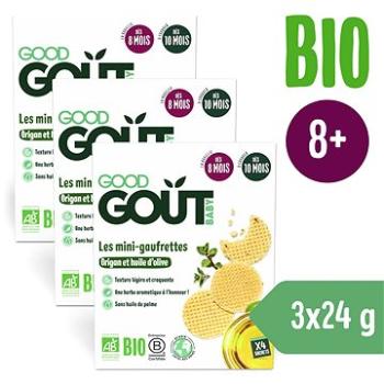 Good Gout BIO wafle s oreganom a olivovým olejom (3× 24 g) (8594200262532)