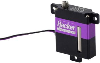 Hacker midi servo DITEX EL0512W  Materiál prevodovky: oceľ