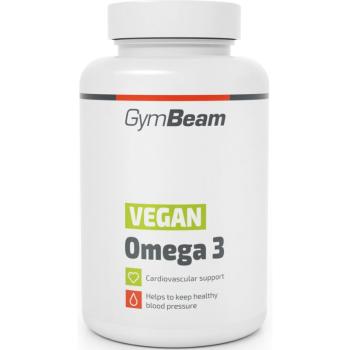 GymBeam Vegan Omega 3 podpora normálnej funkcie obehového systému 90 cps