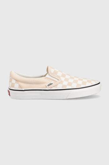 Tenisky Vans Classic Slip-On dámske, oranžová farba, VN0A7Q5DBM01