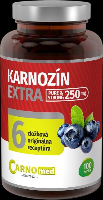 CarnoMed Karnozín EXTRA Pure&Strong 100 kapsúl