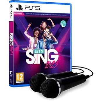 Lets Sing 2023 + 2 microphone – PS5 (4020628639457)