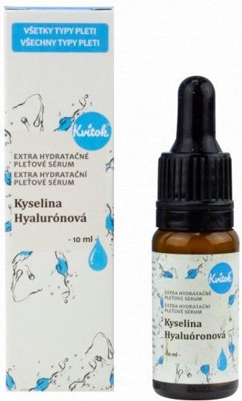 KVITOK Pleťové sérum s kyselinou Hyalurónovou 10 ml