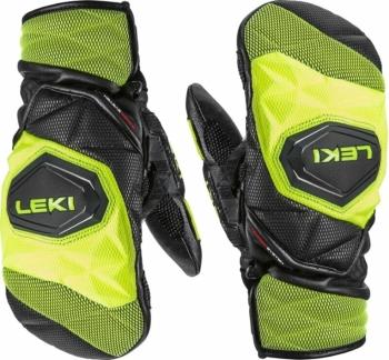 Leki WCR Venom 3D Junior Mitt Black/Ice Lemon 8 Lyžiarske rukavice