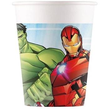 Papierové poháre avengers, 200 ml, 8 ks (5201184922026)