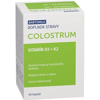 Babysmilk Colostrum vitamín D + K 60 kapsúl (8595691601145)