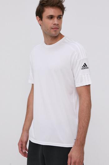 Tričko adidas Performance GN5726 pánske, biela farba, jednofarebné