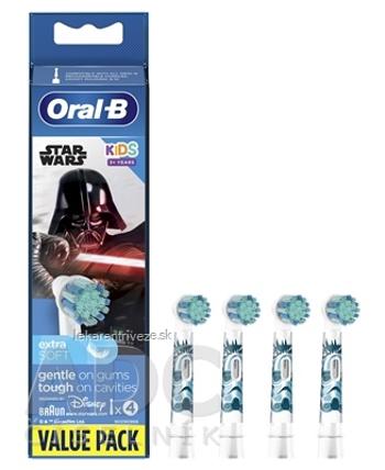 Oral-B KIDS STAR WARS Extra Soft čistiace náhradné hlavice 1x4 ks