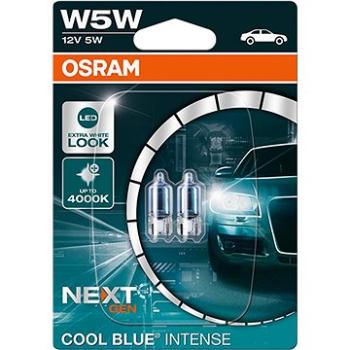 OSRAM W5W Cool Blue Intense Next Generation, 12 V,5 W,W2.1x9.5d Duo Blistr (2825CBN-02B)
