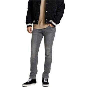 Jack & Jones  Nohavice VAQUERO JACK   JONES GRIS 12184474  Šedá