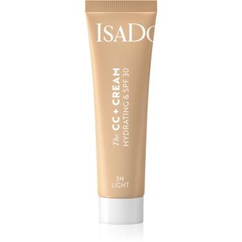 IsaDora CC + Cream hydratačný CC krém SPF 30 odtieň 3N Light 30 ml