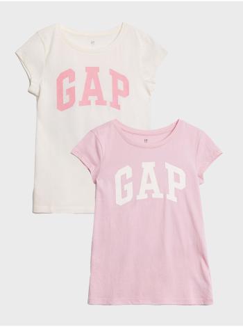Farebné dievčenské tričko GAP Logo