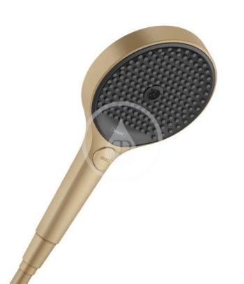 HANSGROHE - Rainfinity Sprchová hlavica 130, 3 prúdy, EcoSmart, kefovaný bronz 26865140