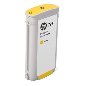 HP F9J65A - originálna cartridge HP 728, žltá, 130ml