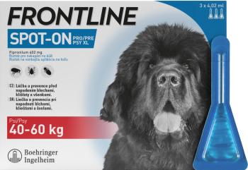 Frontline Spot-on pre psy XL (40-60 kg) 3 ks