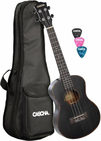 Cascha HH2305 Premium Black Tenorové ukulele