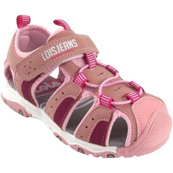 Lois  Univerzálna športová obuv Dievčenské sandále  63166 ružové  Ružová