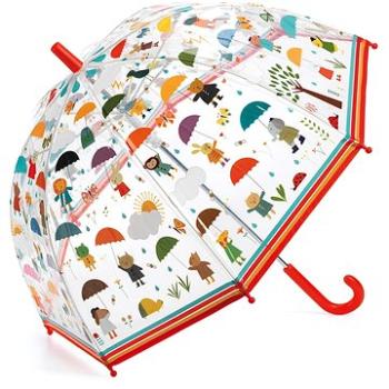 Djeco Krásny dizajnový dáždnik – V daždi (3070900048096)