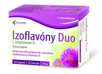 Noventis Izoflavóny Duo s vitamínom D 60 kapsúl