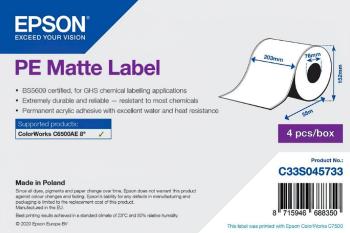 Epson C33S045733 label roll, synthetic