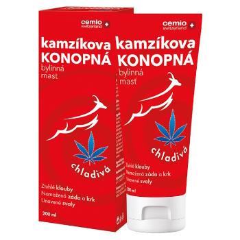 CEMIO Kamzíkova konopná masť chladivá 200 ml