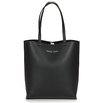 Tommy Jeans  Veľká nákupná taška/Nákupná taška TJW Must North South Tote  Čierna